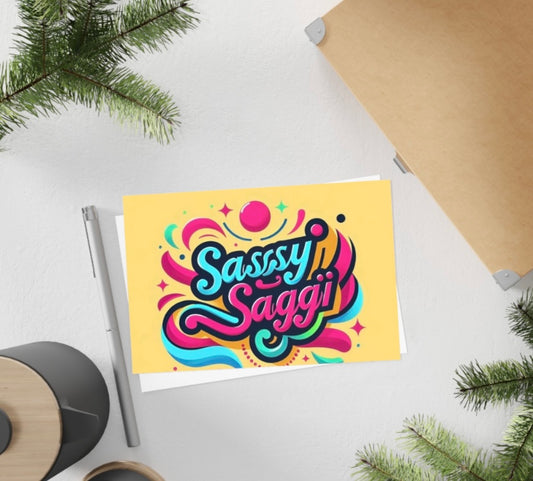 Sassy Saggi Power Post Care Cards