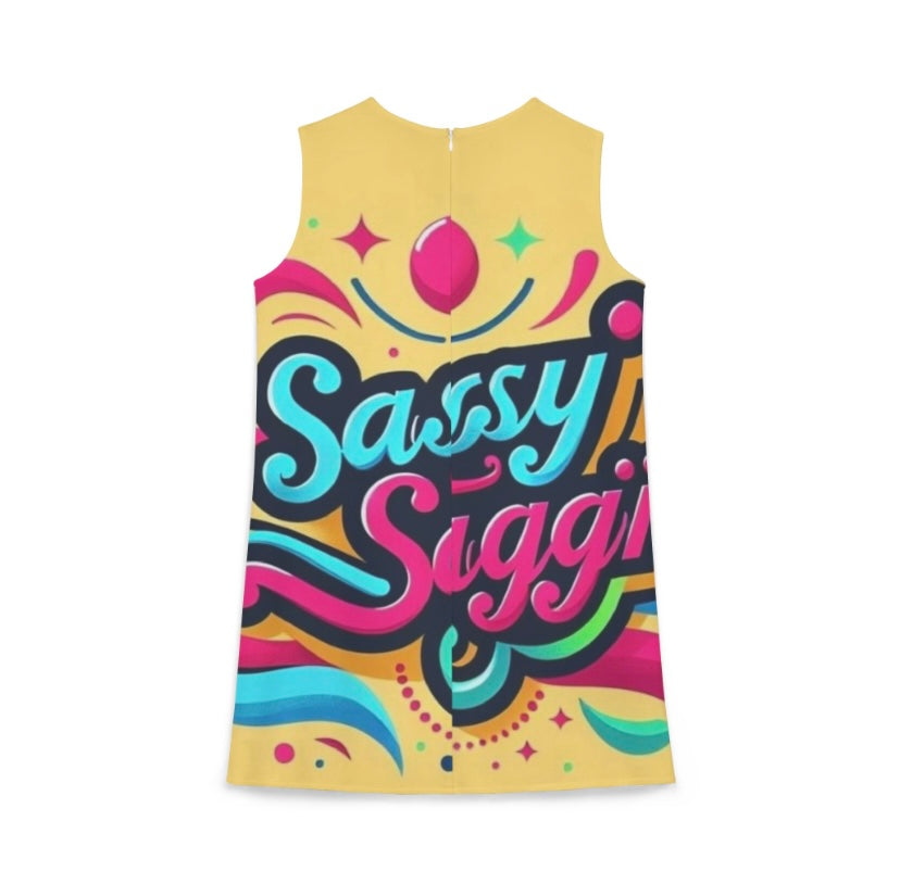 Sassy Saggi Draw Dress