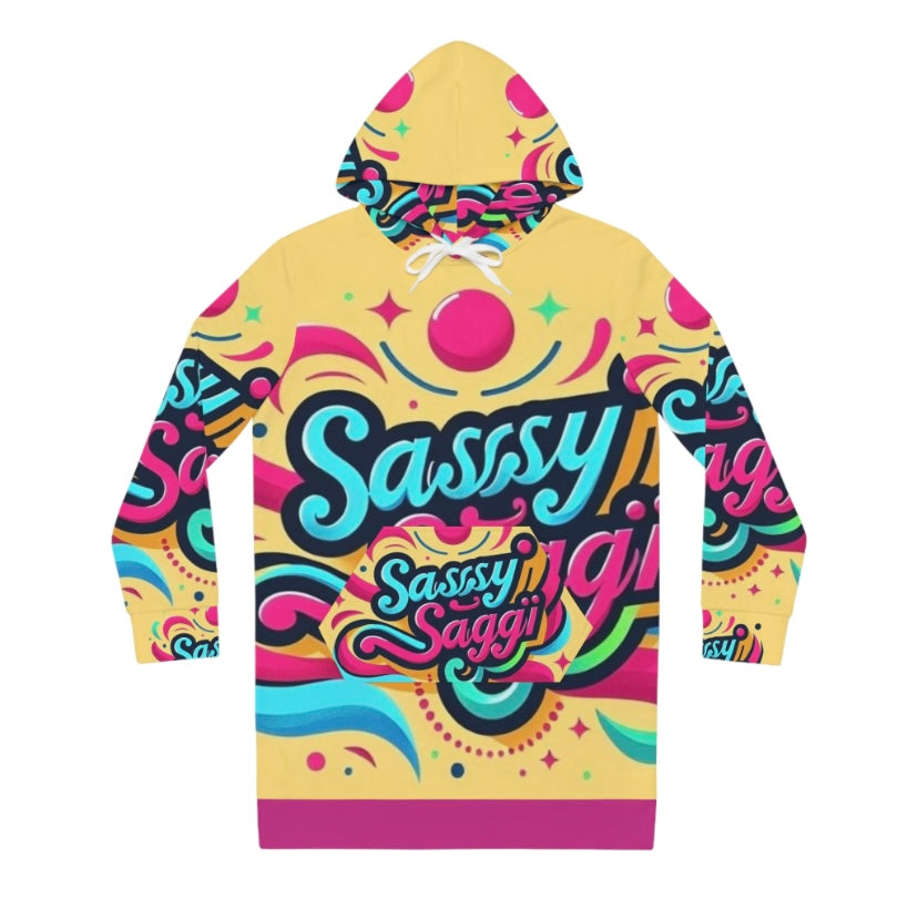 Sassy Saggi Holy Hoodie Draw Dress