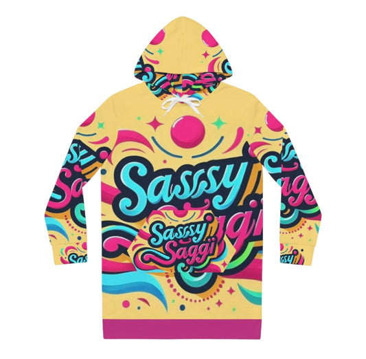 Sassy Saggi Holy Hoodie Draw Dress
