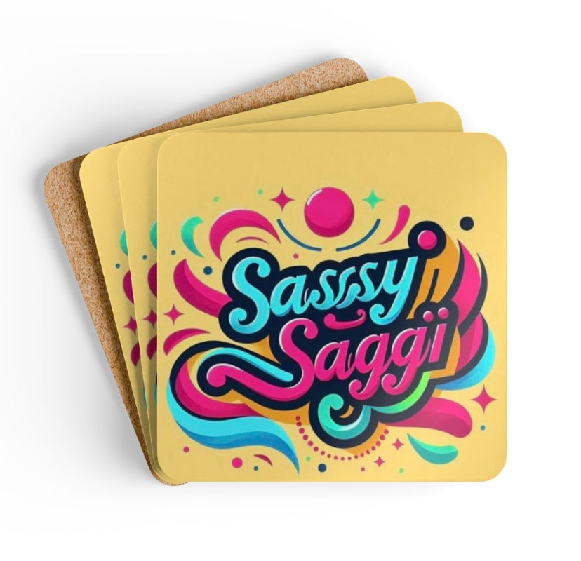 Sassy Saggi Cold Coasters