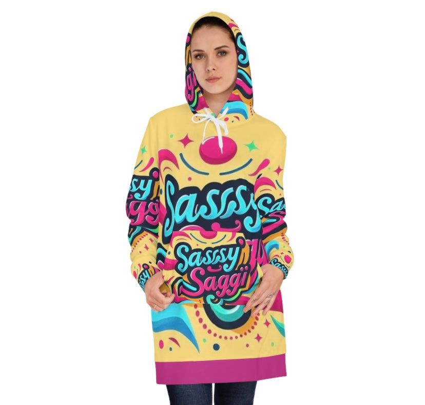 Sassy Saggi Holy Hoodie Draw Dress