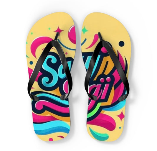 Sassy Saggi Fly Flip Flops