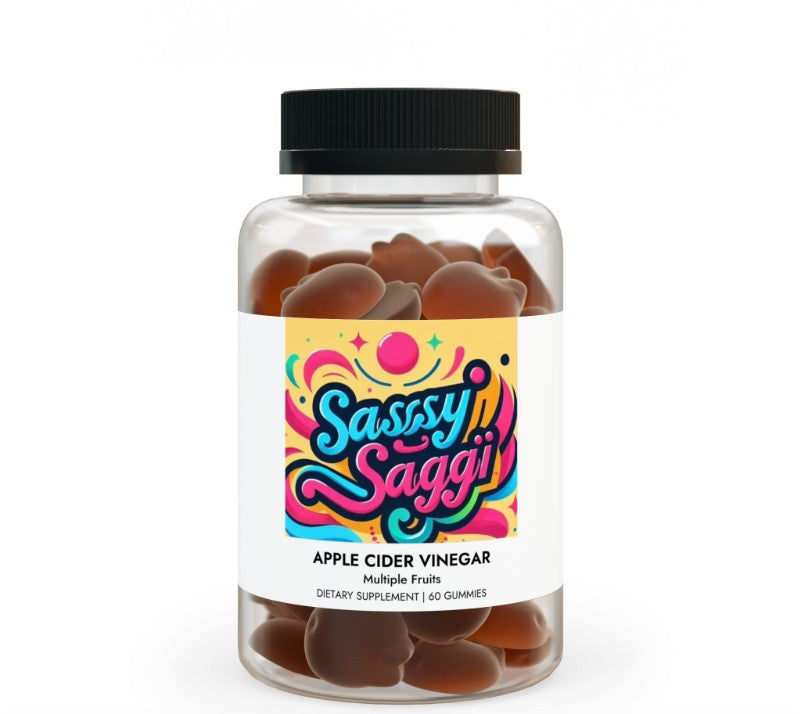 Sassy Saggi App Apple Ci Cider Vit Vinegar Guru Gummies