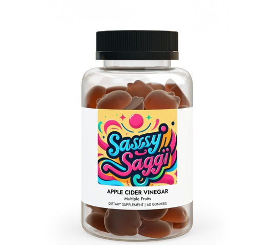 Sassy Saggi App Apple Ci Cider Vit Vinegar Guru Gummies