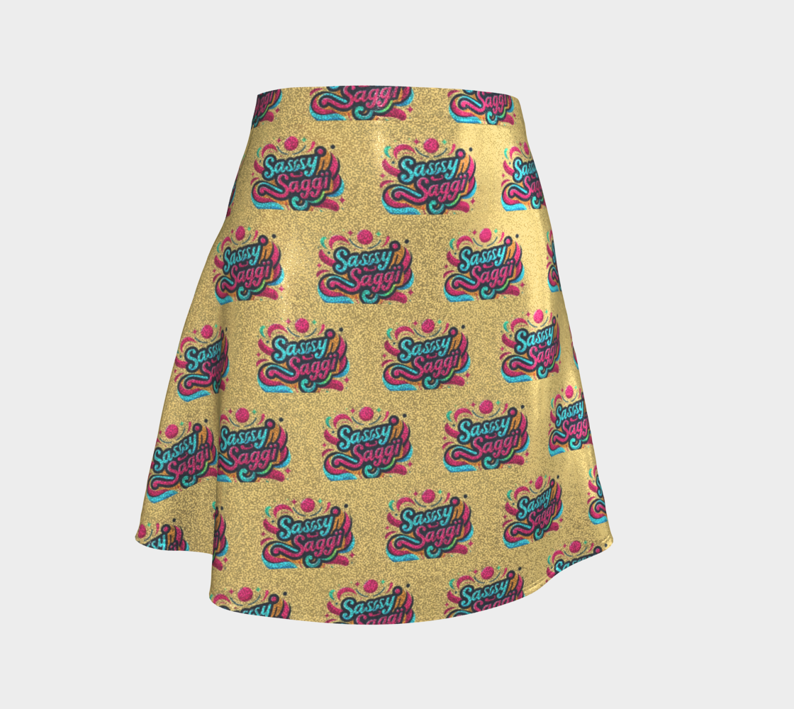 Sassy Saggi Sky Skirt