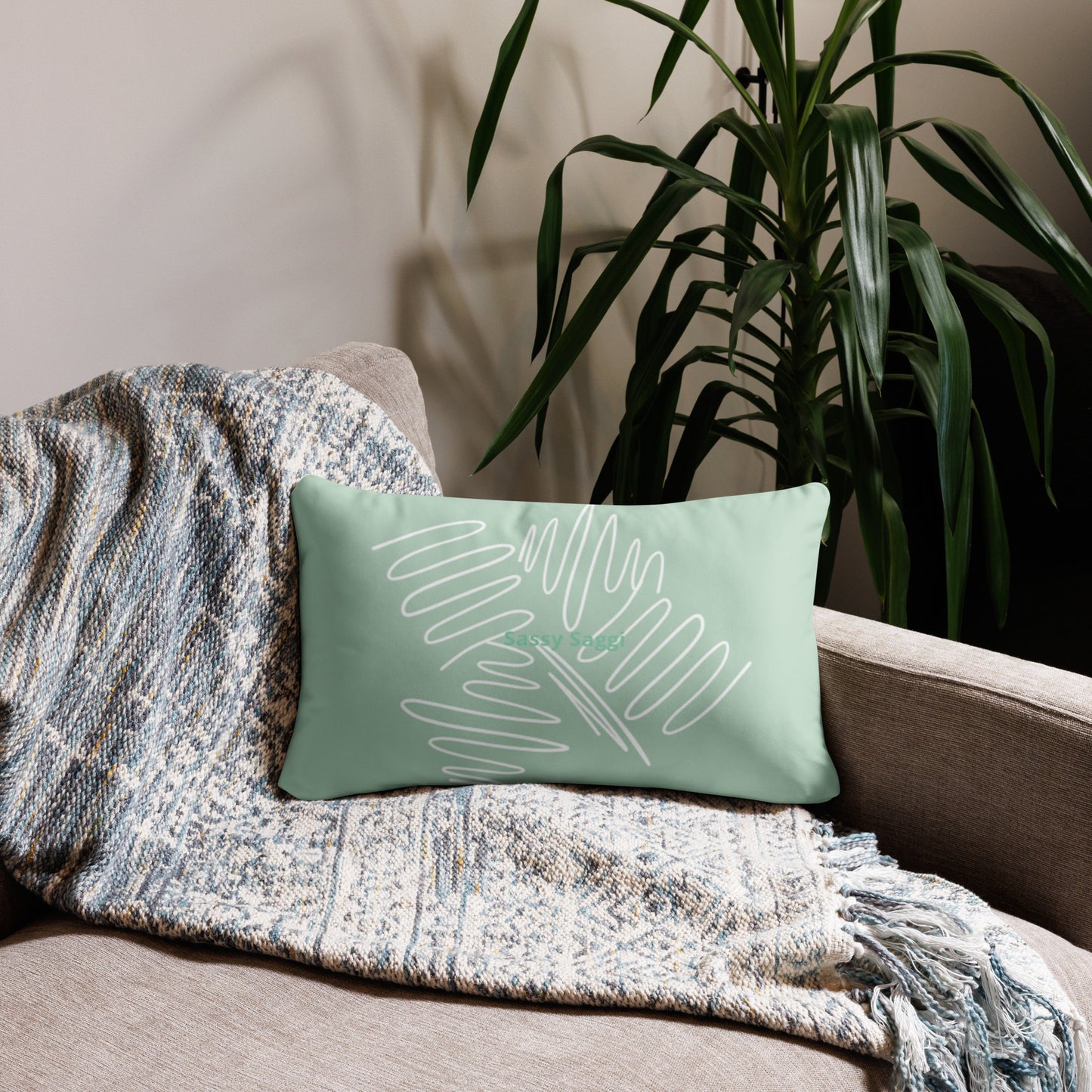 Sassy Saggi Pi Pillow