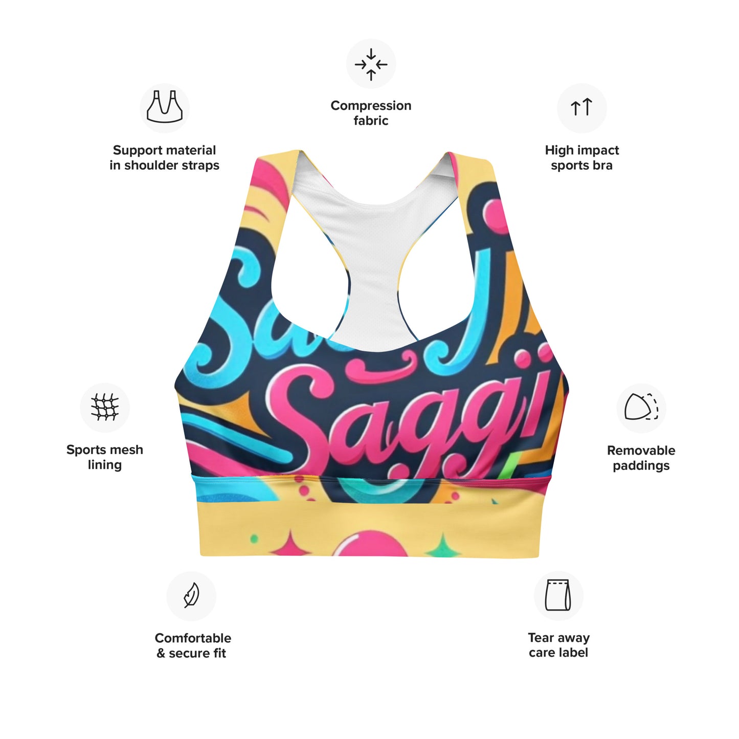 Sassy Saggi Brain Bra