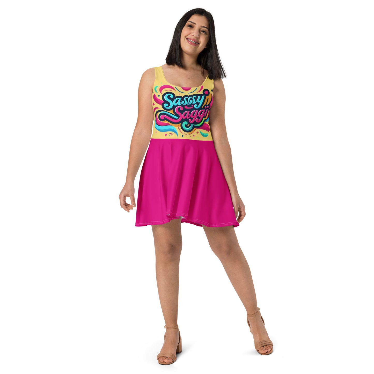 Sassy Saggi Draw Dress