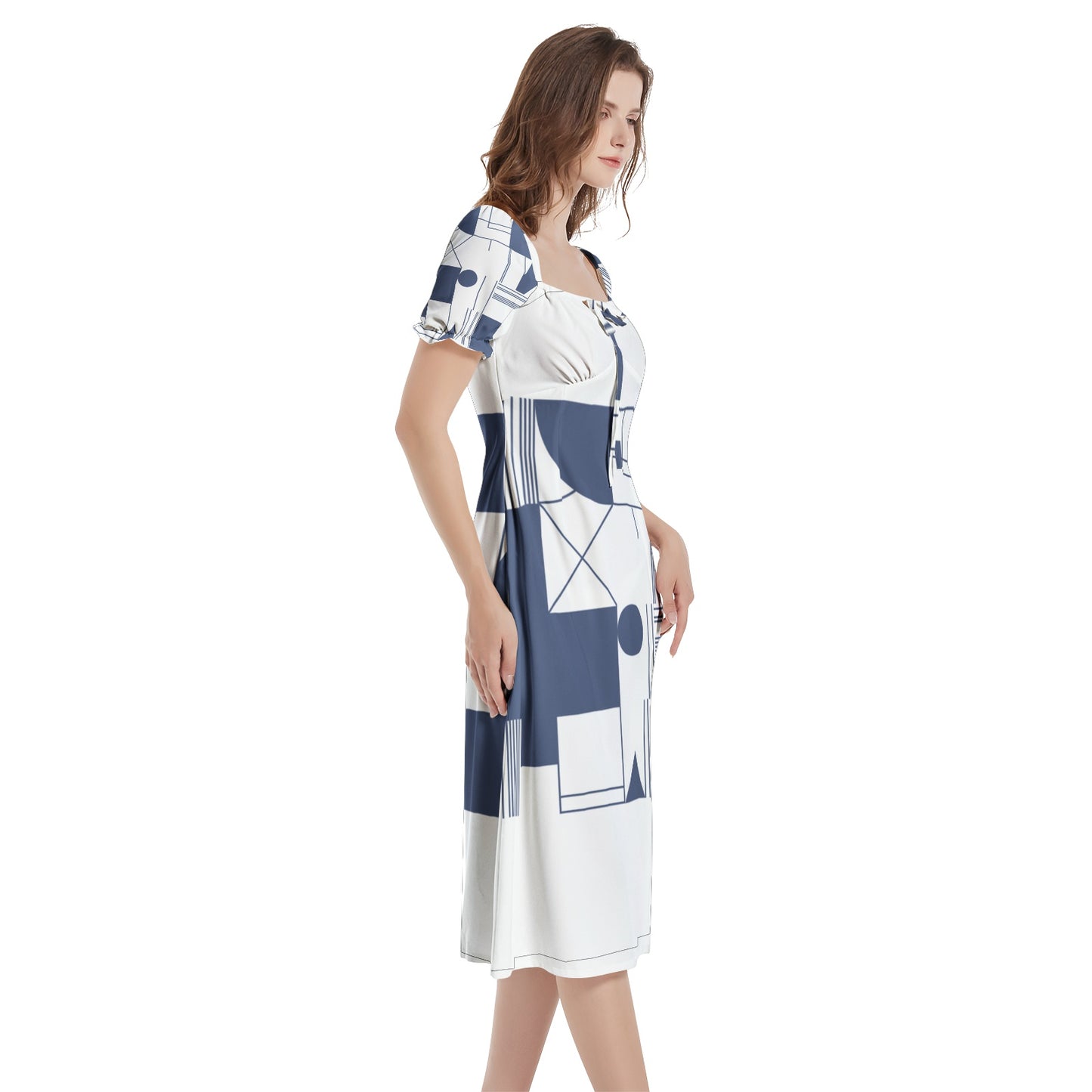 Sassy Saggi Draw Dress