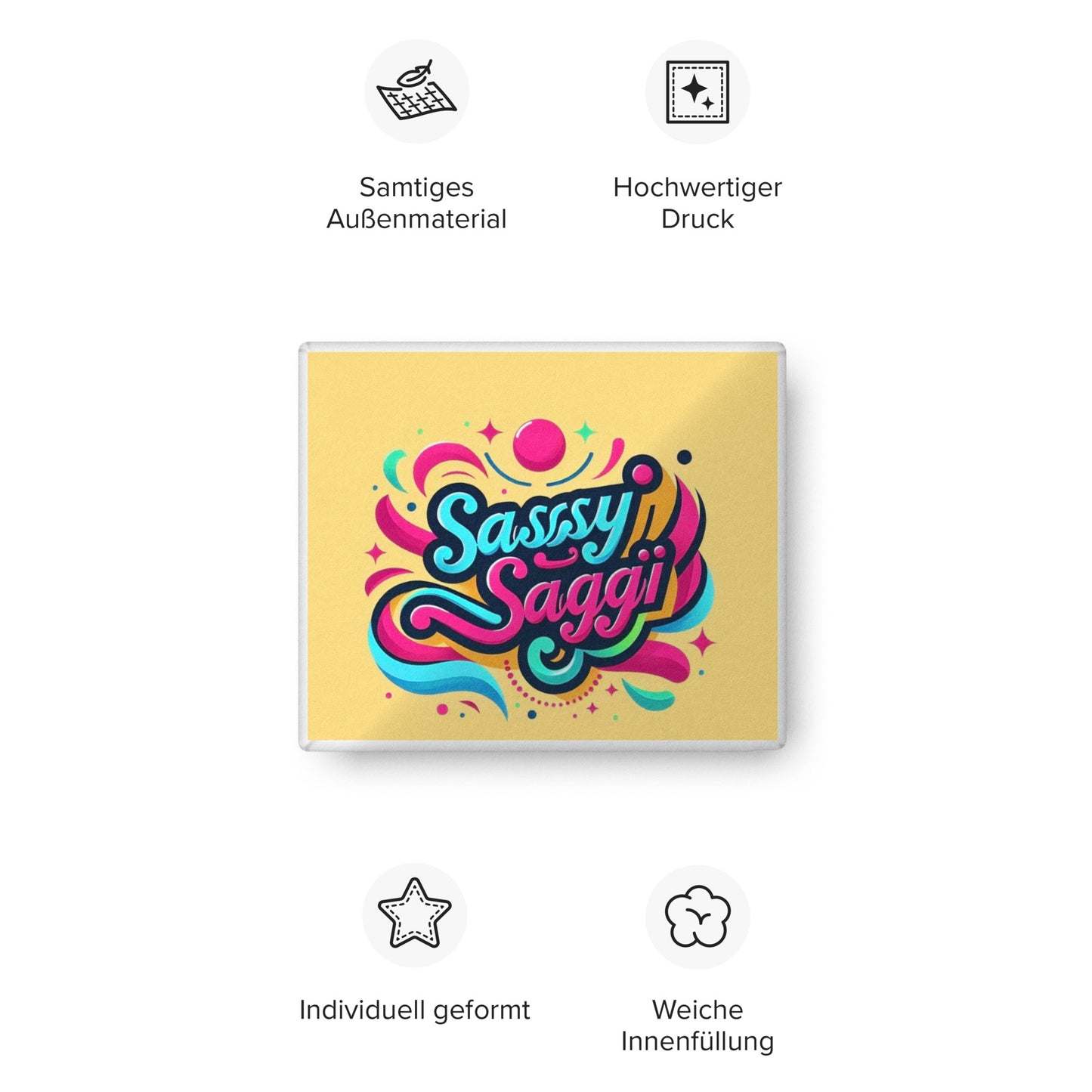Sassy Saggi Pi Pillow