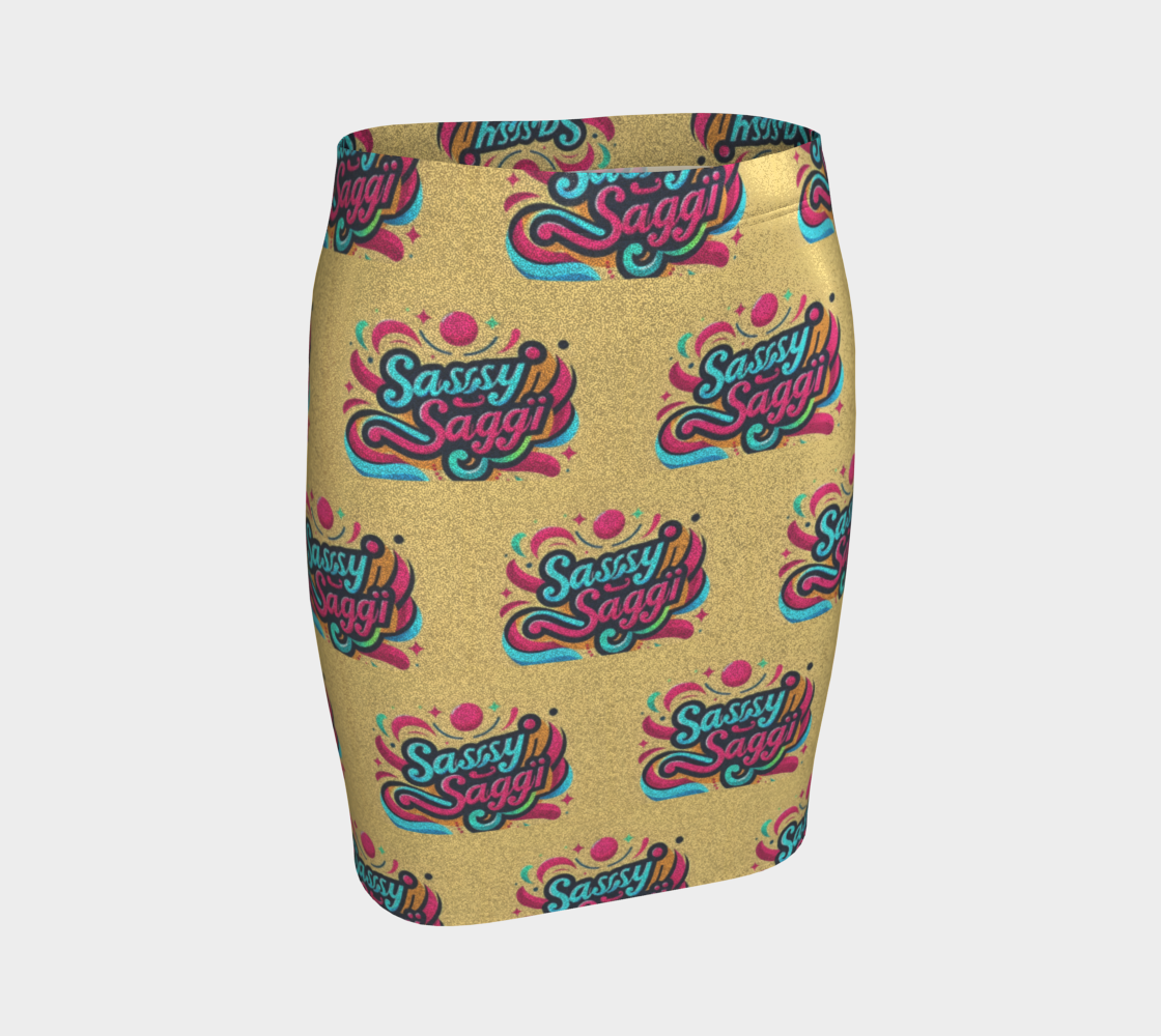 Sassy Saggi Sky Skirt