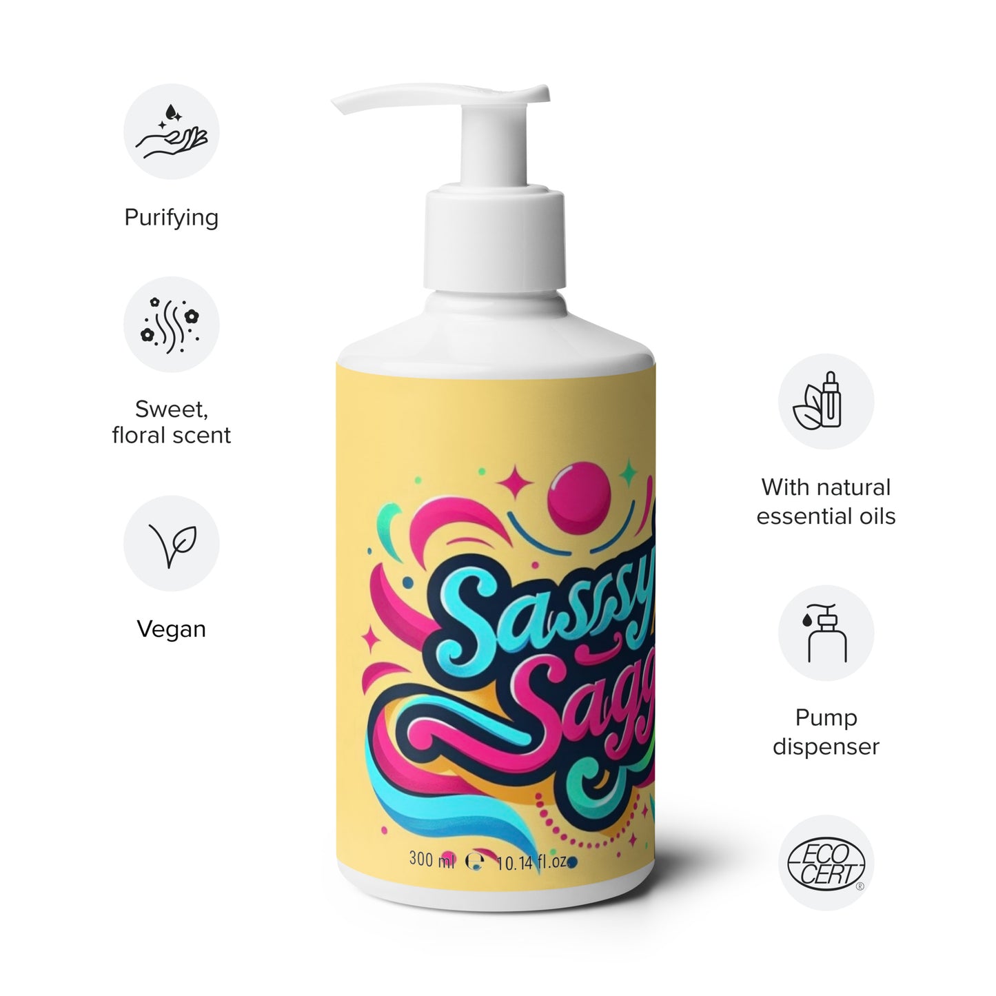 Sassy Saggi Ha Hand Bo Body Watery Wash