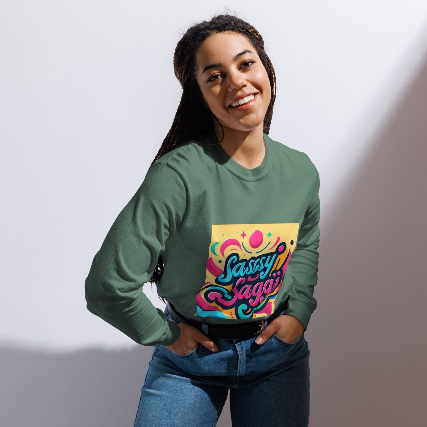 Sassy Saggi She Shirt