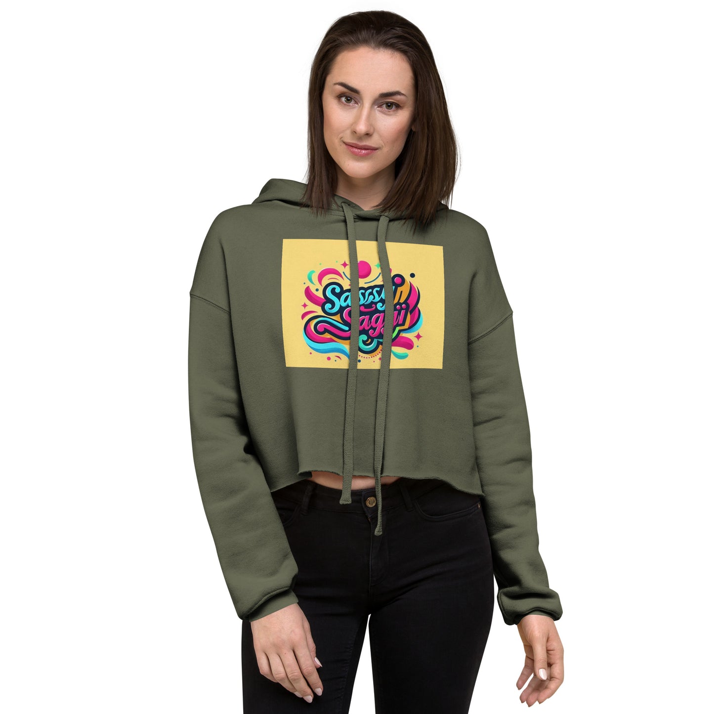 Sassy Saggi  Holy Hoodie Creator Crop™