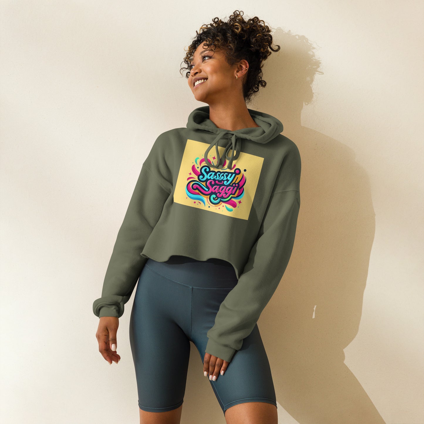 Sassy Saggi  Holy Hoodie Creator Crop™