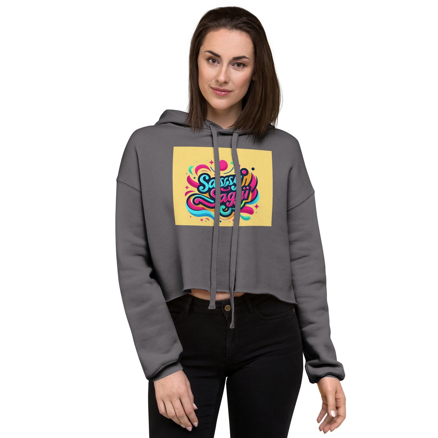Sassy Saggi  Holy Hoodie Creator Crop™