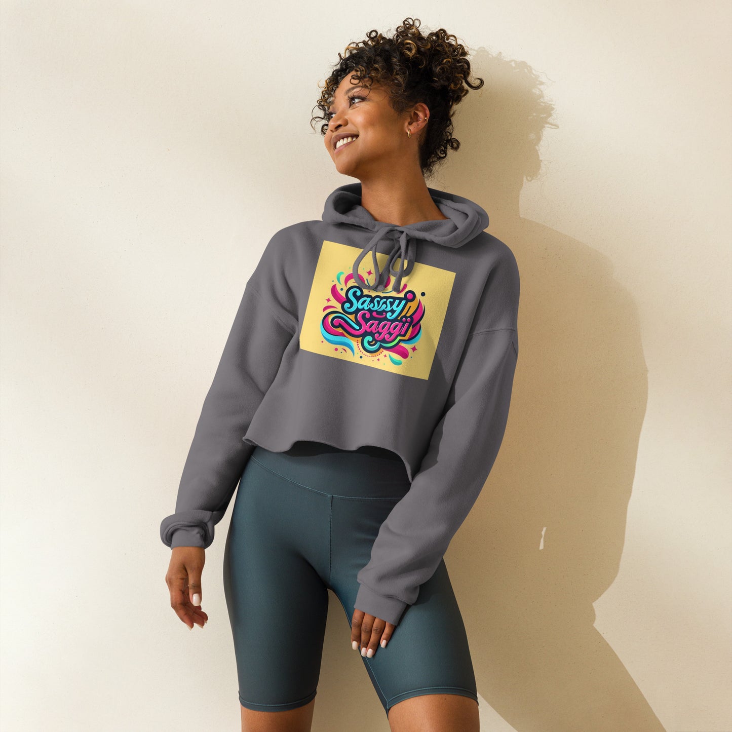 Sassy Saggi  Holy Hoodie Creator Crop™