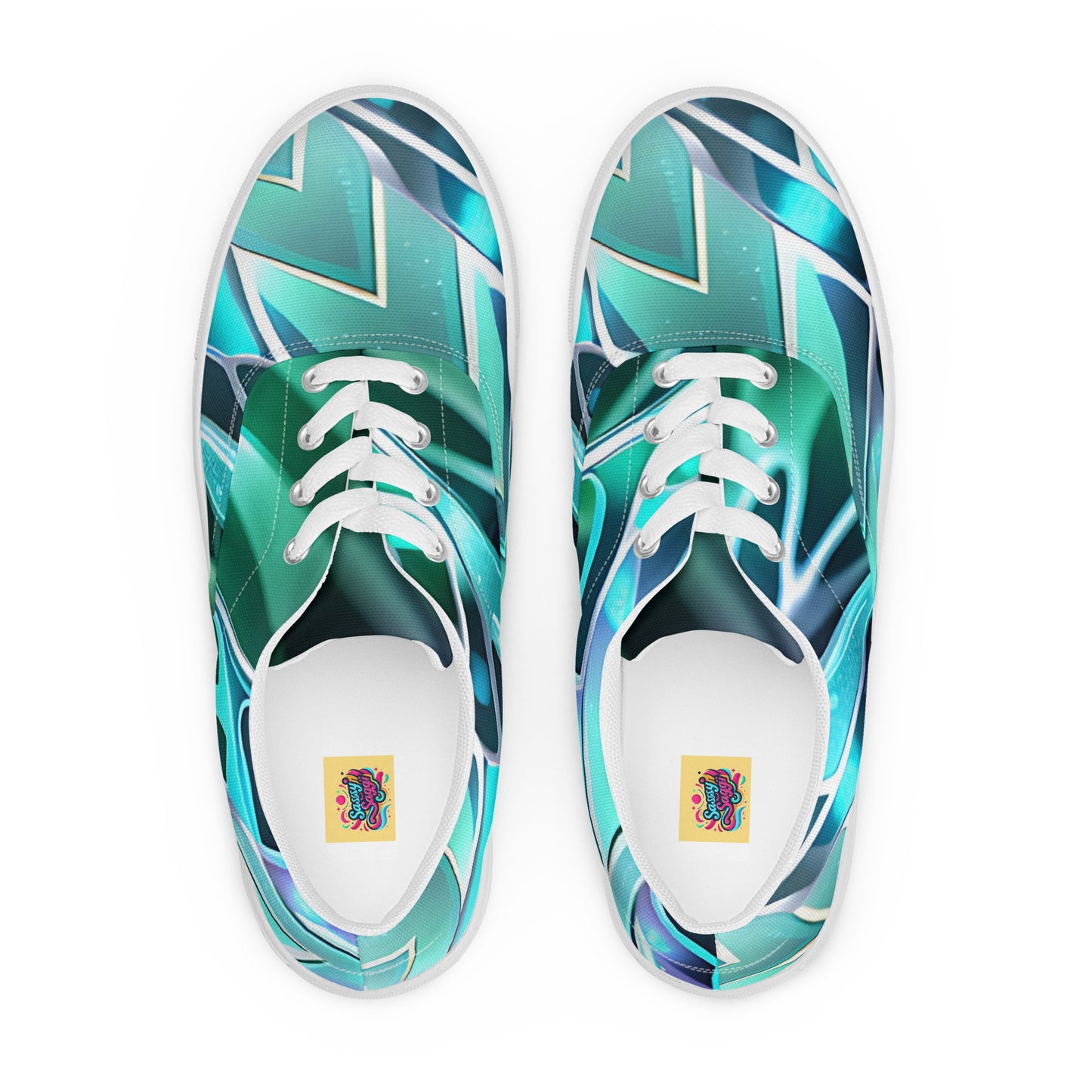 Women’s lace-up canvas shoes