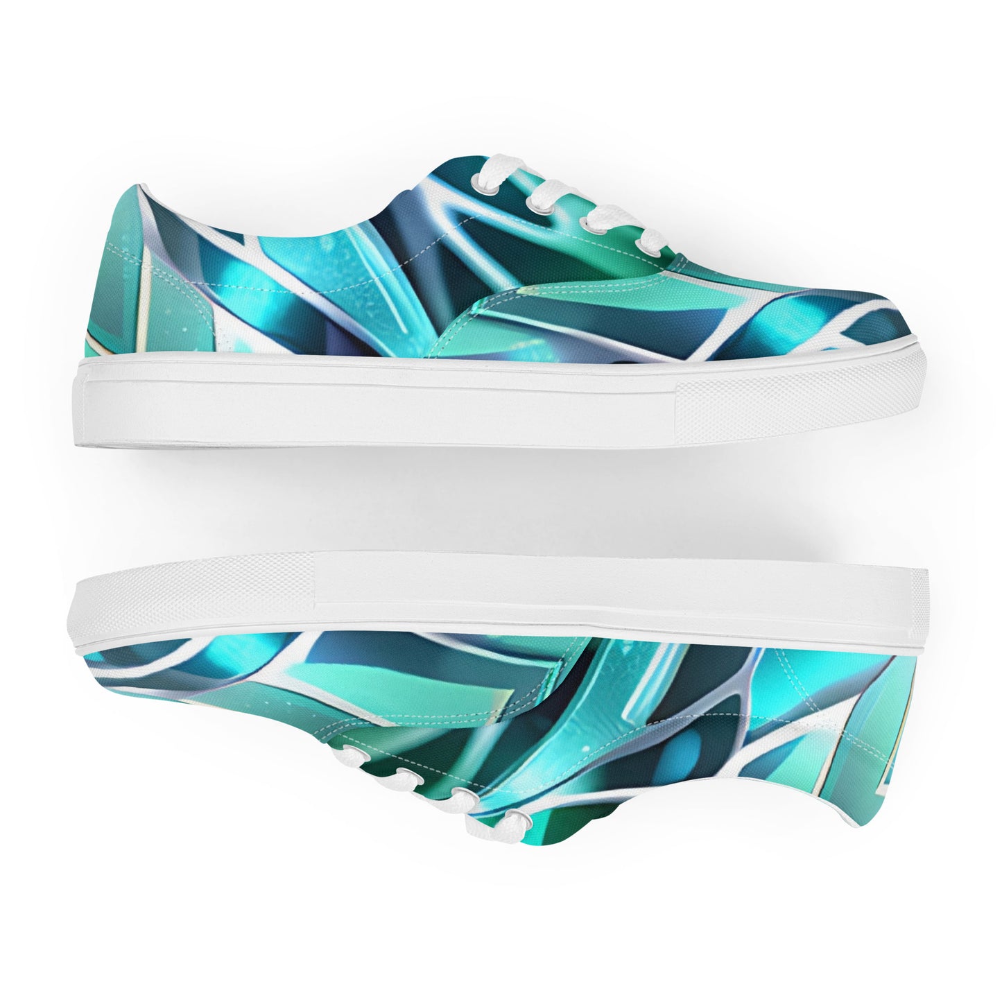 Women’s lace-up canvas shoes