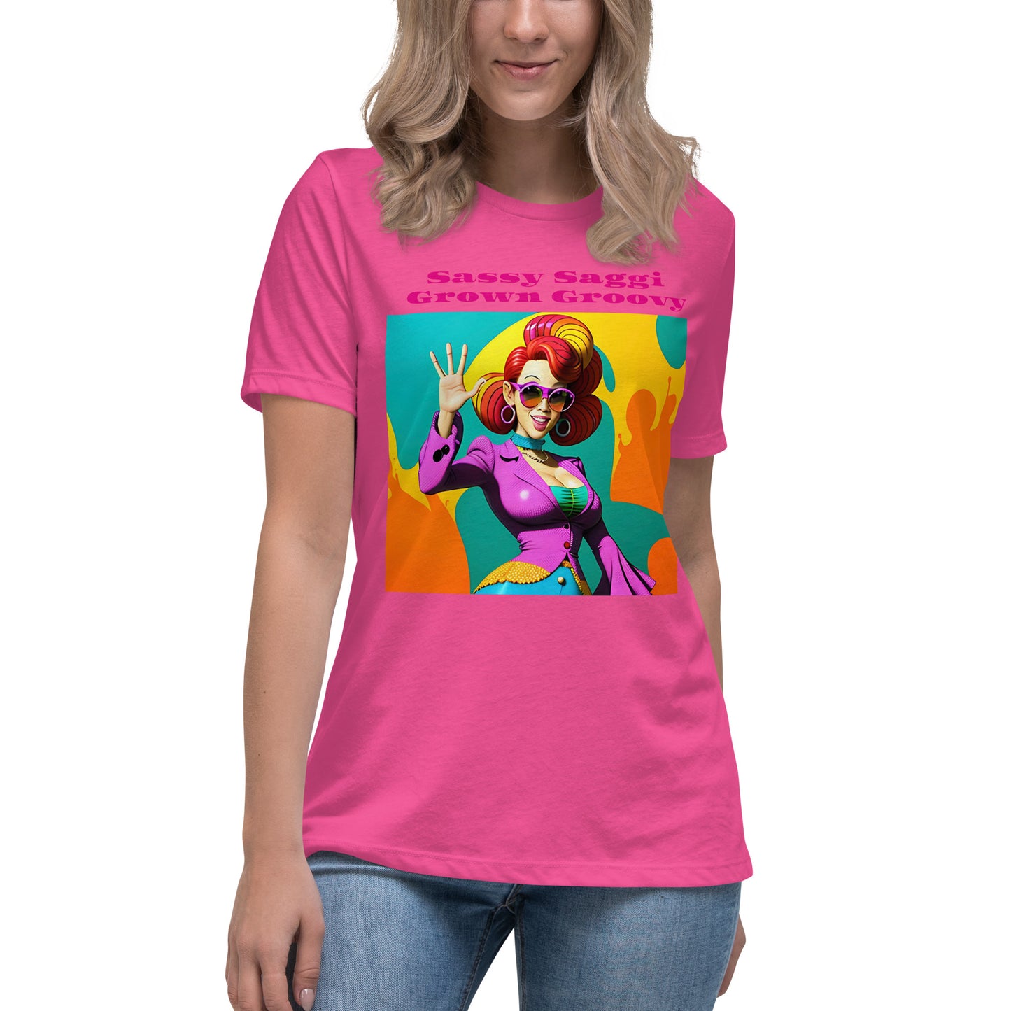Sassy Saggi She Shirt